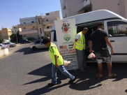 جمعية الأقصى لرعاية المقدسات الاسلامية تقيم مشروع الأضاحي في يافا 